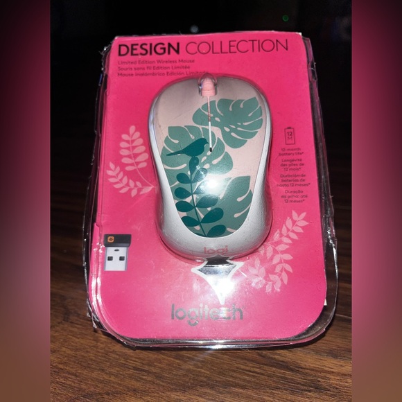 LogiTech Wireless Mouse Pink Design Collection - Picture 5 of 6